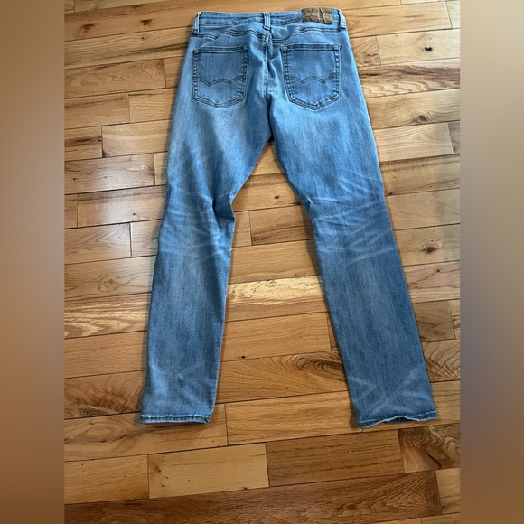 American Eagle Outfitters Ripped Skinny Jeans - Blue - Picture 6 of 9